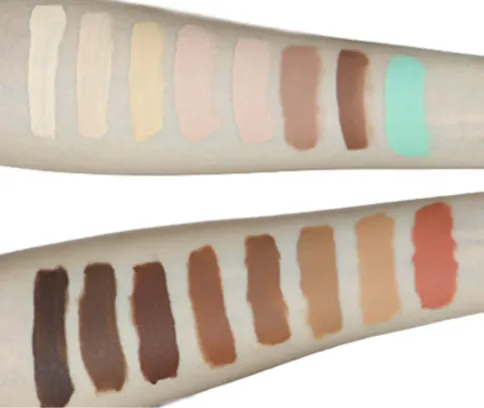 16 Shade Liquid Concealer