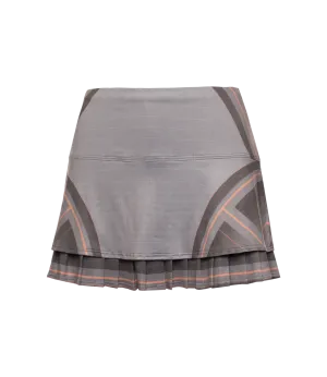 196043-025 | PLEAT SKIRT-12" | ASPHALT