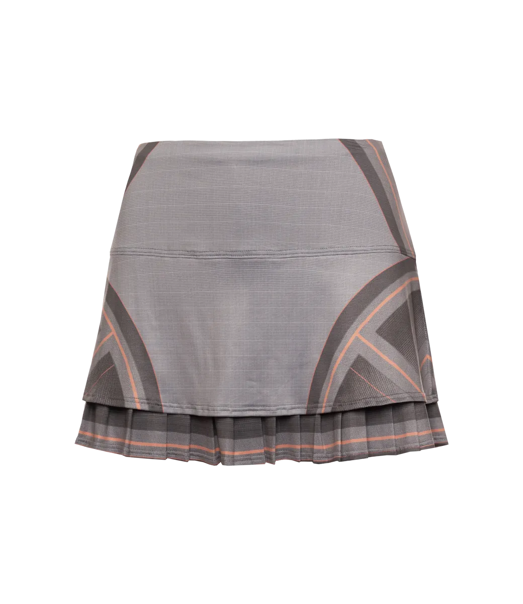 196043-025 | PLEAT SKIRT-12" | ASPHALT