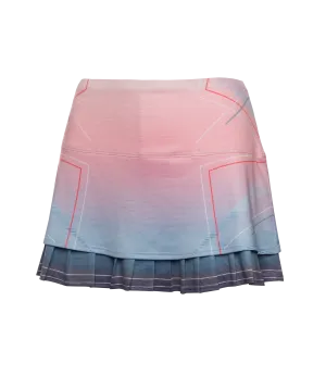 196043-466 | PLEAT SKIRT-12" | SILVERLAKE BLUE