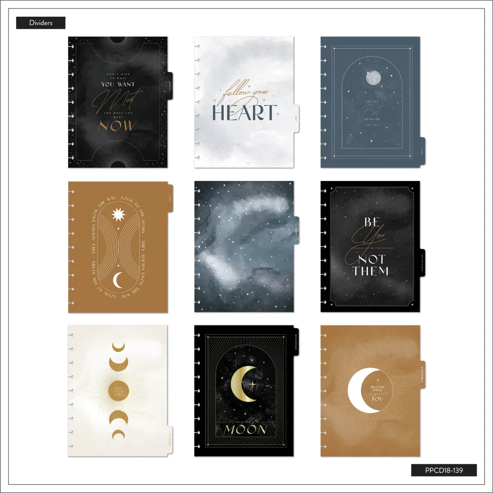 2024 Sophisticated Stargazer Happy Planner - Classic Vertical Layout - 18 Months