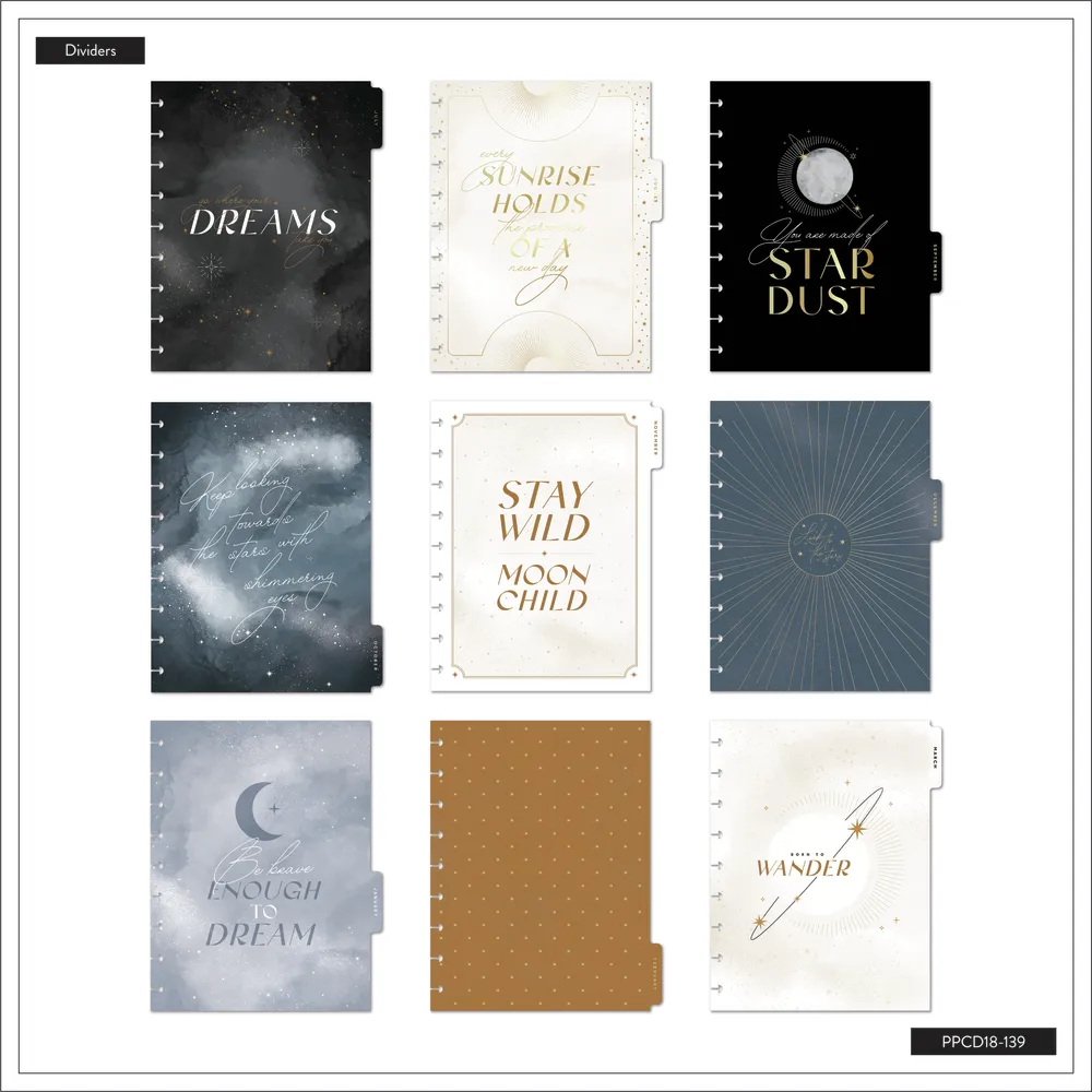 2024 Sophisticated Stargazer Happy Planner - Classic Vertical Layout - 18 Months