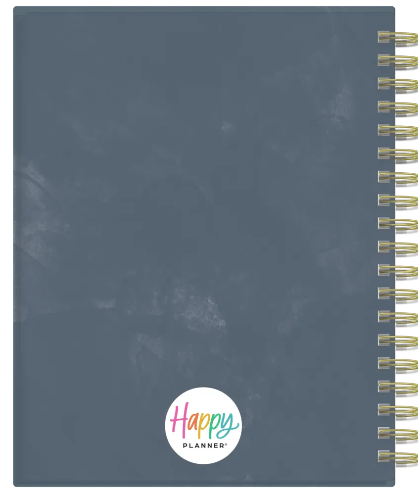 2024 Sophisticated Stargazer Twin Loop Happy Planner - Classic Horizontal Layout - 18 Months