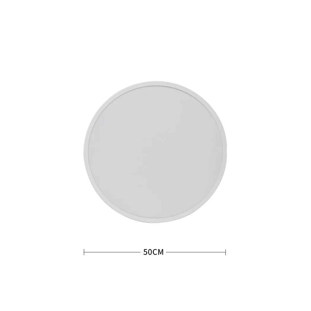 3-Colour Ultra-Thin 5cm Led Ceiling Light Modern Surface Mount 72W - White