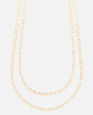 3mm Tennis Chain Bundle - Gold