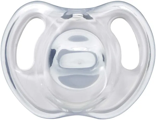 6-18M Silicone Soother 2-PK Tommee Tippee 433453