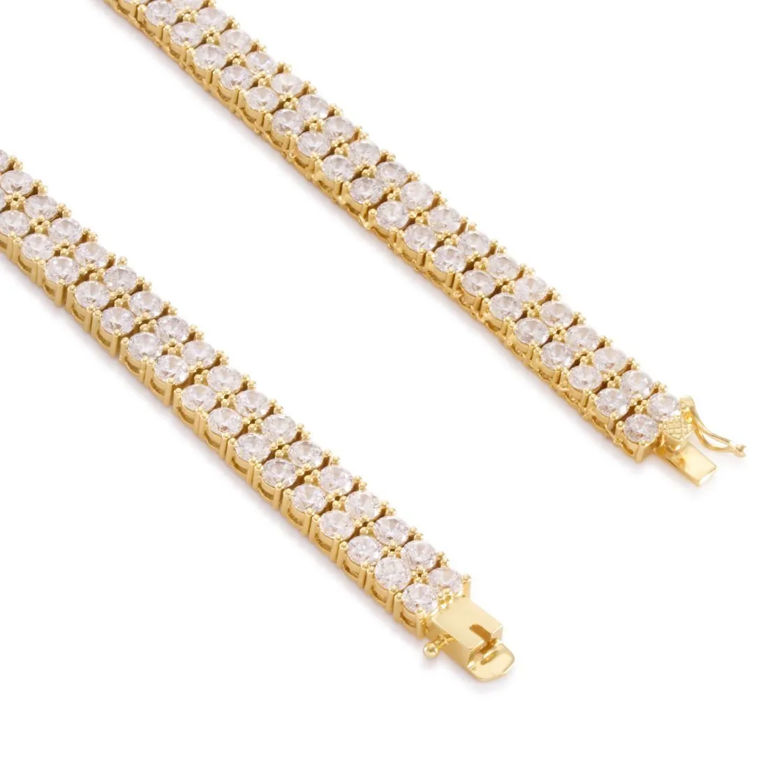 8mm Double-Row Tennis Chain