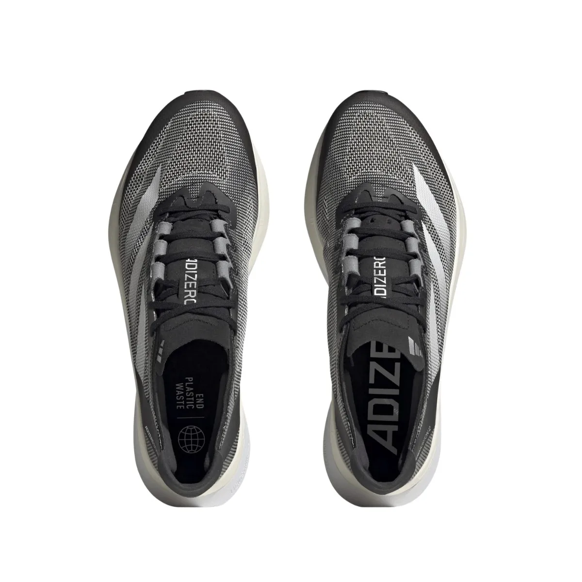 Adidas Adizero Boston 12 Shoes Black White