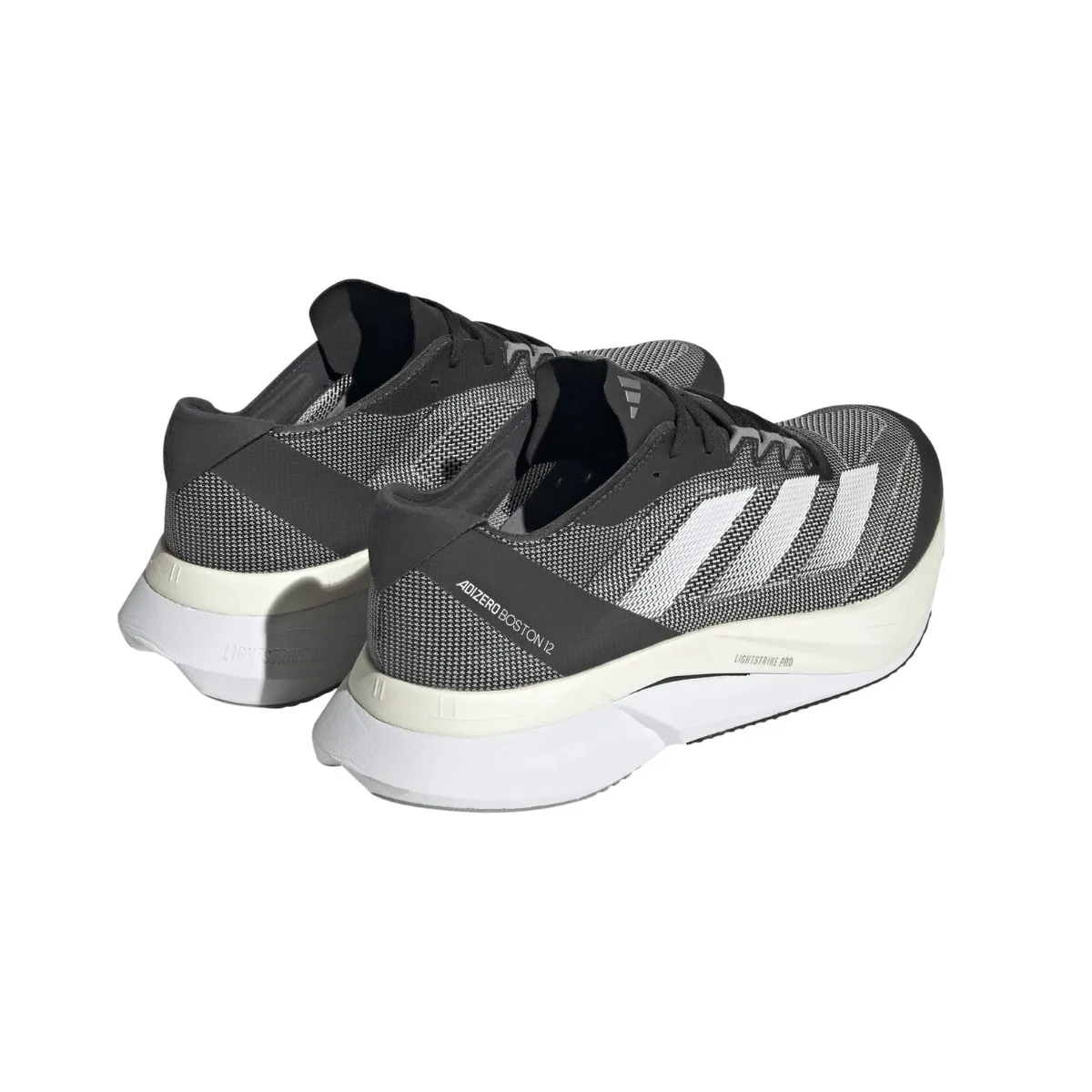 Adidas Adizero Boston 12 Shoes Black White