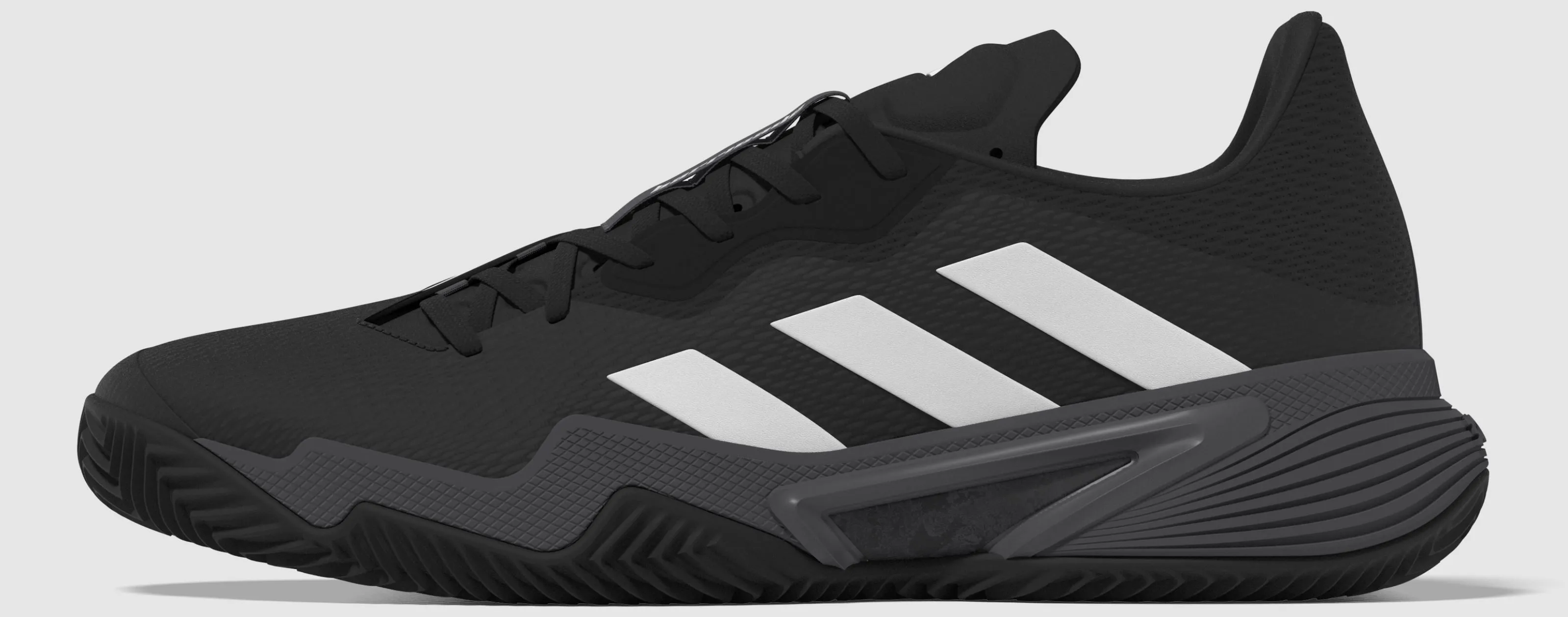 Adidas Barricade AC (Mens, Black) Padel Shoes