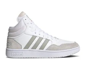 Adidas HOOPS 3.0 MID 'WHITE METAL GRAY' sneakers, white