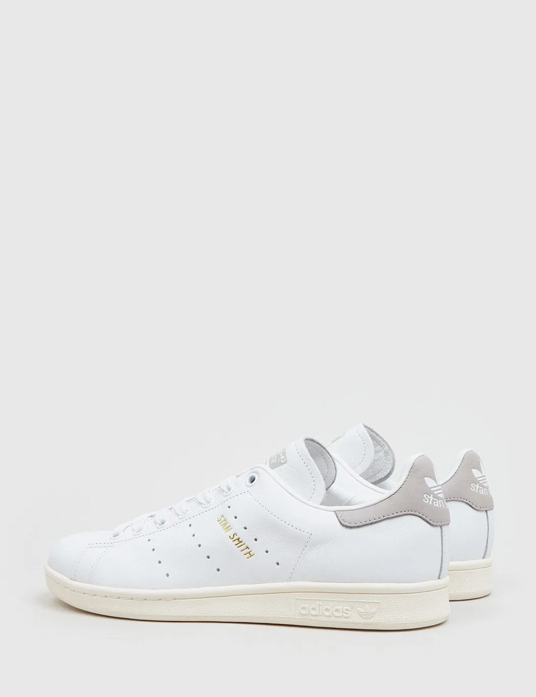 adidas Stan Smith Leather (S75075) - White/Granite Grey