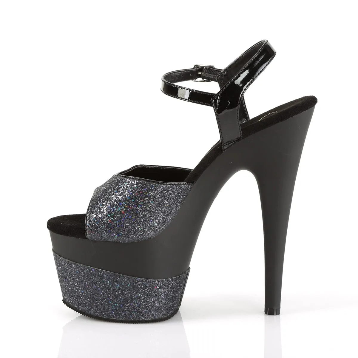 ADORE-709-2G Black Multi Glitter/Black Multi Glitter