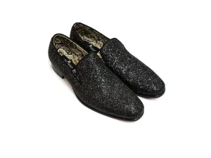 After Midnight Glitter Formal Loafer in Black