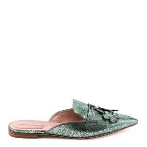 Alberta Ferretti Glitter Mules