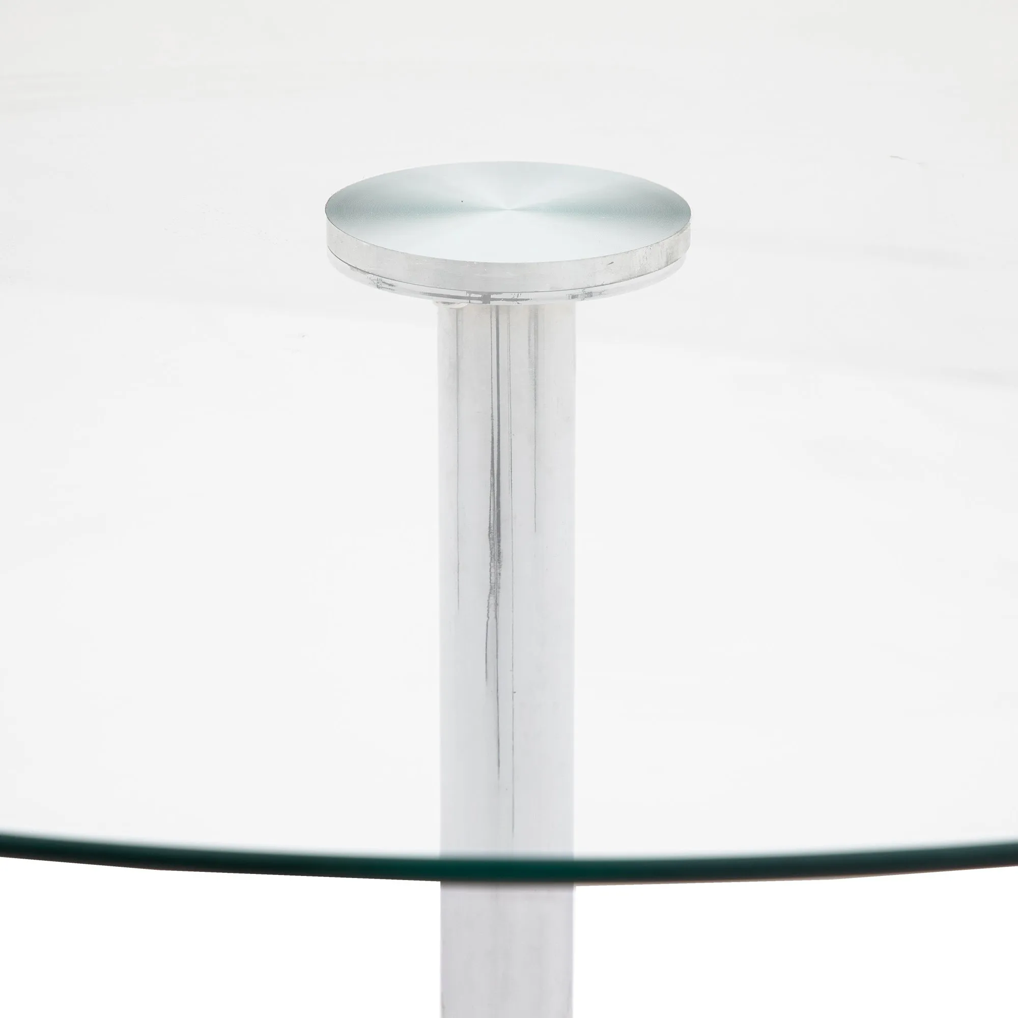 Amos Fielding Dining Table Clear Glass