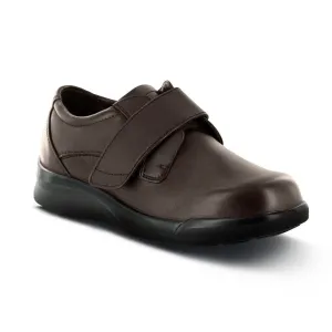 Apex B3100m Biomechanical Single Strap Men's Casual Shoe In Brown