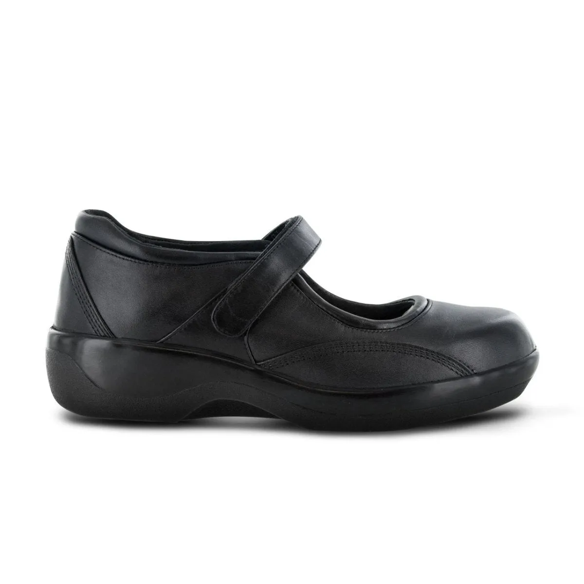 Apex B6000w Amb Biomechanical Mary Jane Women's Casual Shoe In Black.