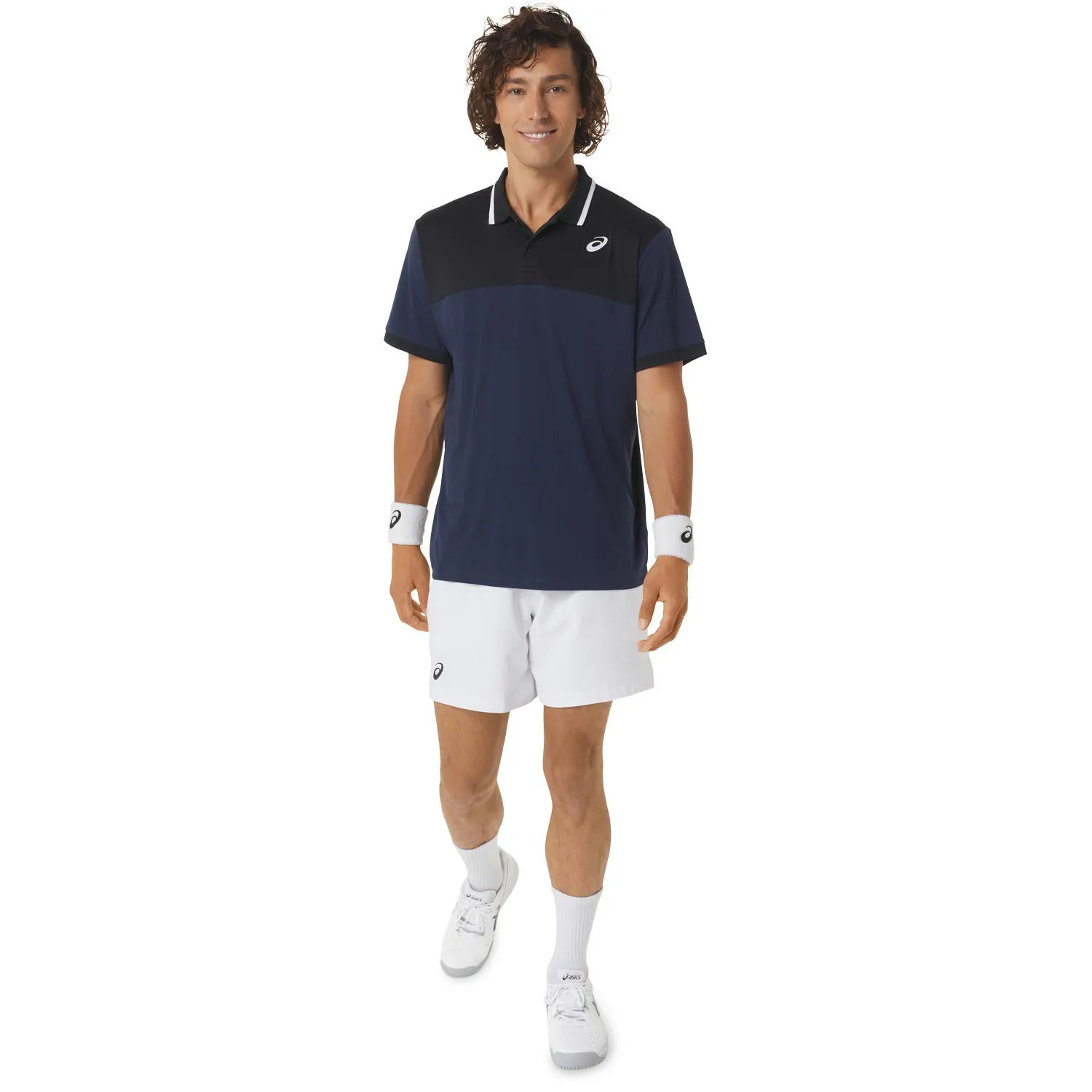 Asics Court Short Sleeved Mens Polo Shirt