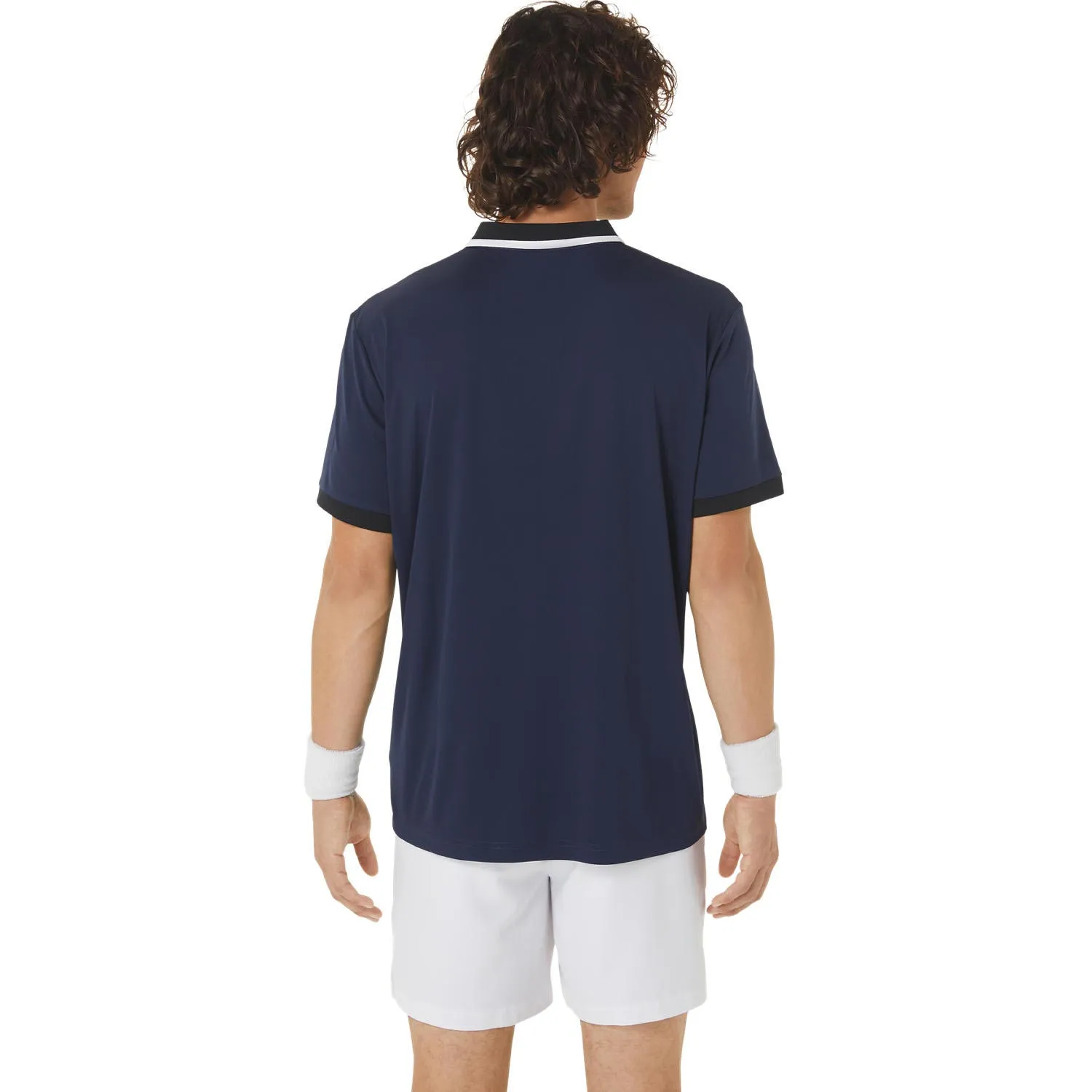 Asics Court Short Sleeved Mens Polo Shirt