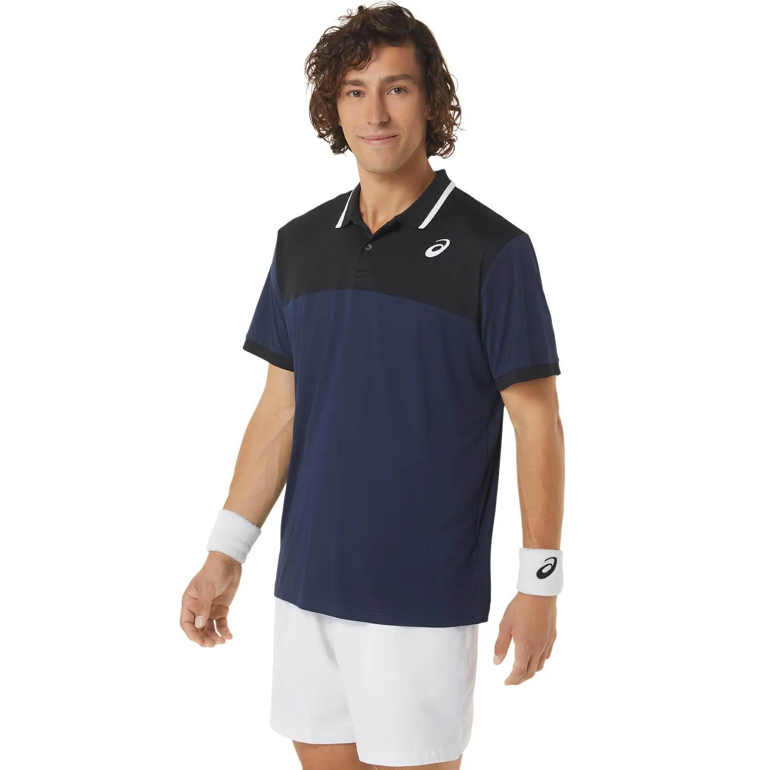 Asics Court Short Sleeved Mens Polo Shirt