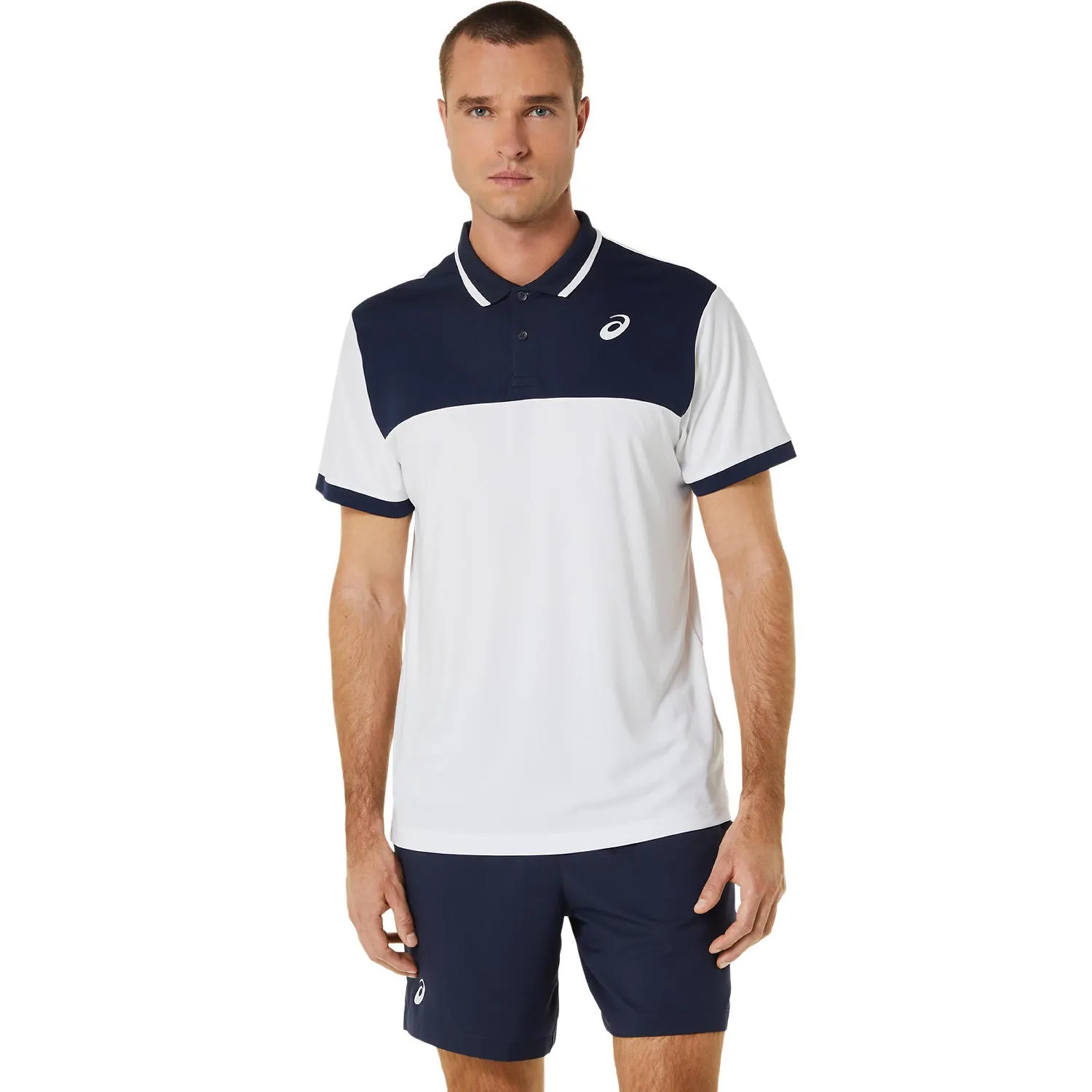 Asics Court Short Sleeved Mens Polo Shirt