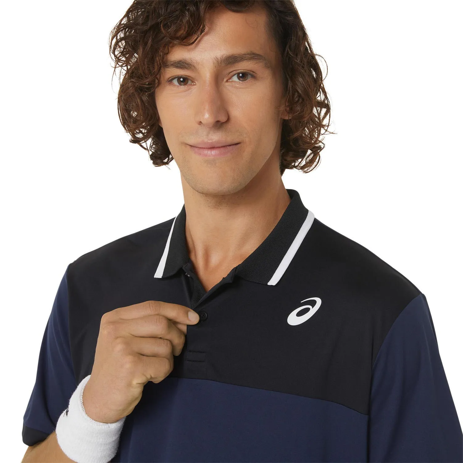 Asics Court Short Sleeved Mens Polo Shirt