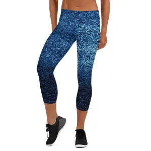 Azure Low Waist Capri