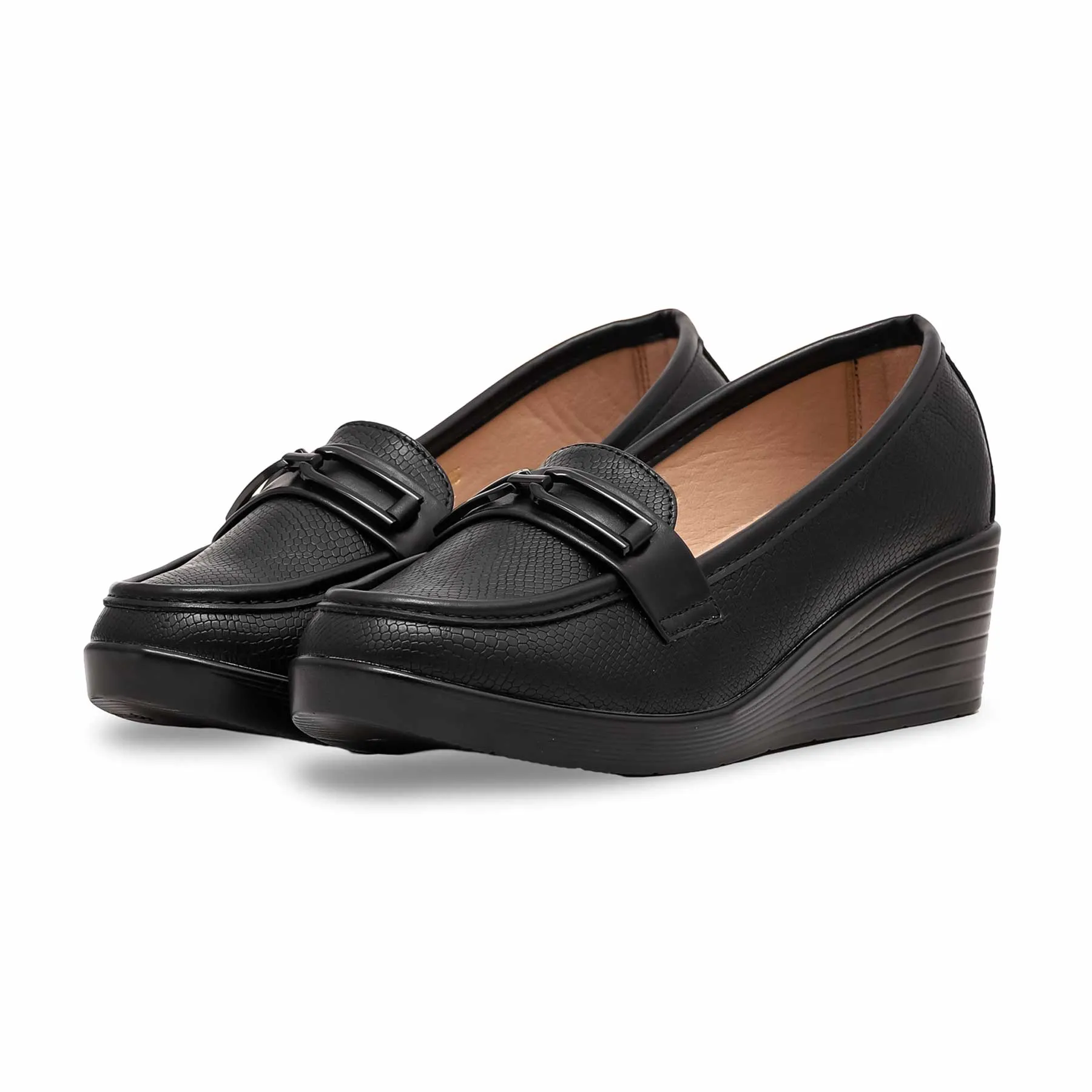 Black Court Shoes WN7455