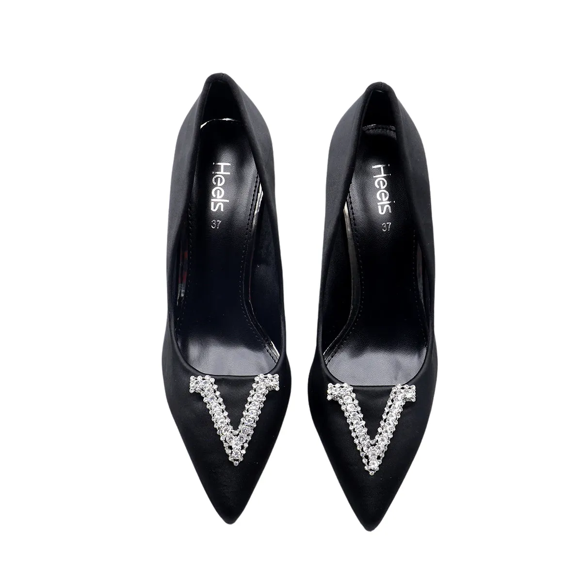 Black Formal Court Shoes L00850015