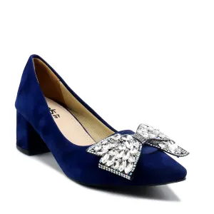 Blue Formal Court Shoes L00850049