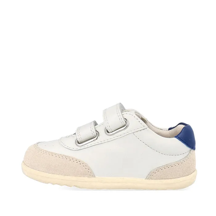 Bobux Step Up SU Champ Sneaker First Walker White Blue