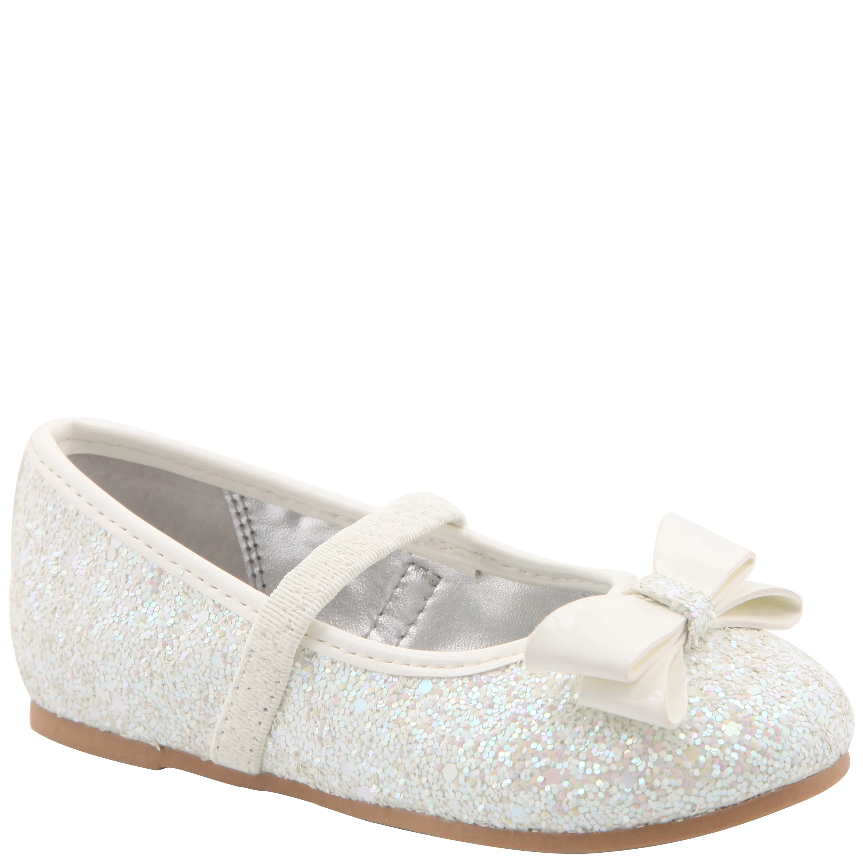 Bow Glitter Ballet Flat