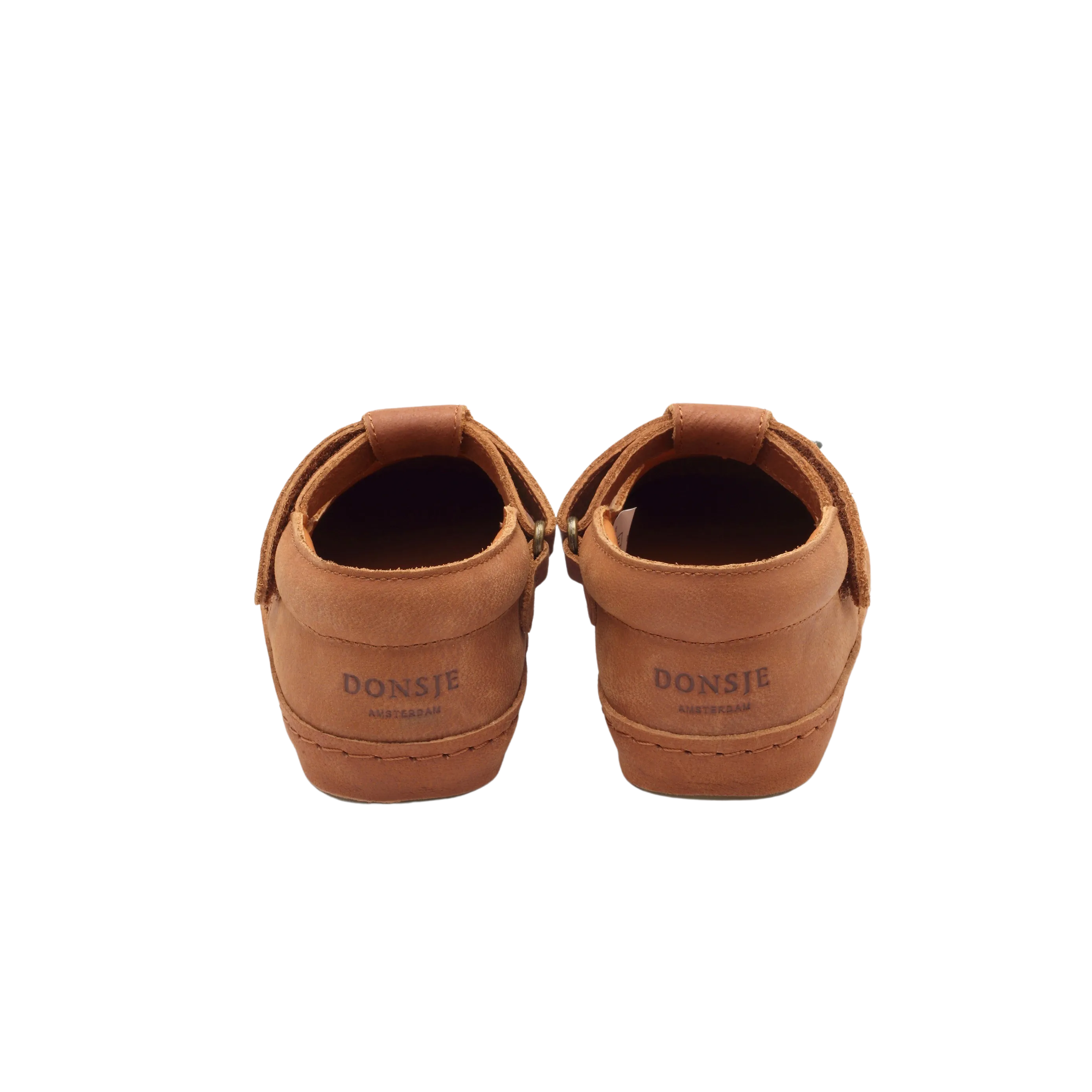 Bowi Shoes | Grapefruit | Walnut Leather