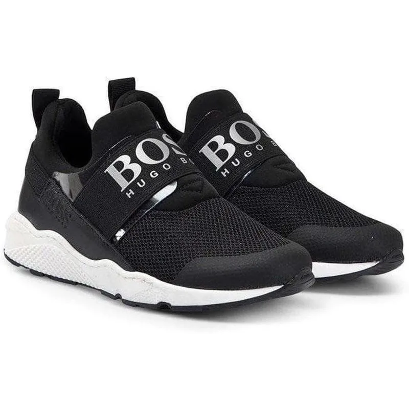 Boys Black Trainers