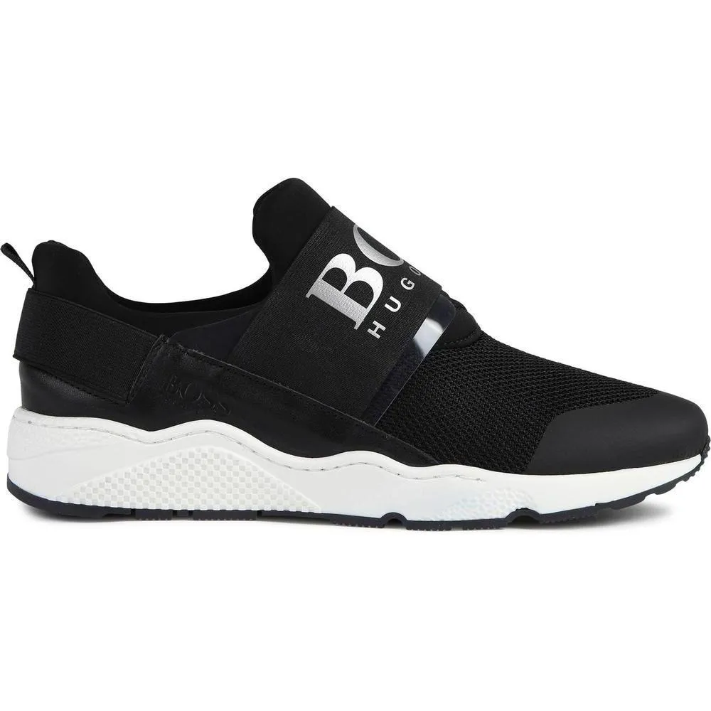 Boys Black Trainers