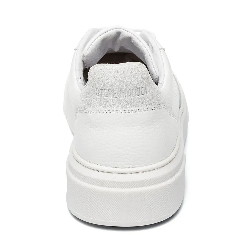 Brent Trainer WHITE LEATHER