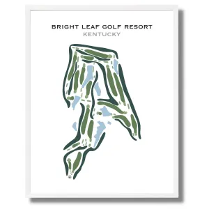 Bright Leaf Golf Resort, Kentucky - Printed Golf Courses