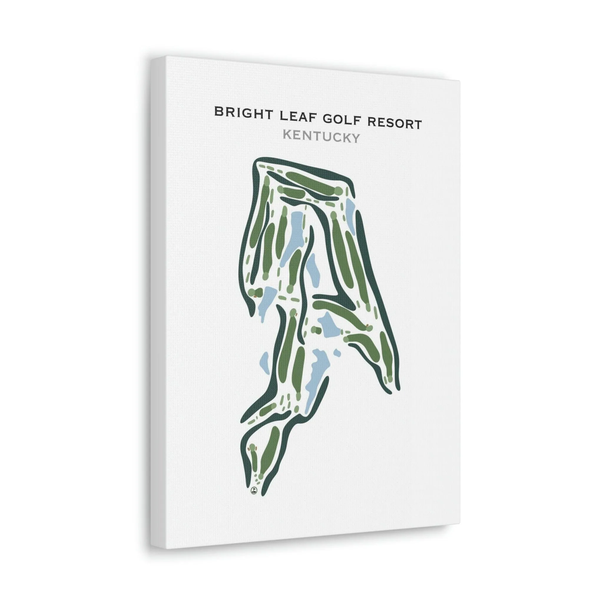 Bright Leaf Golf Resort, Kentucky - Printed Golf Courses