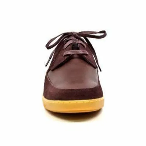 British Walkers Bristol Bally Style Men's Brown Leather and Suede Low Top Sneakers