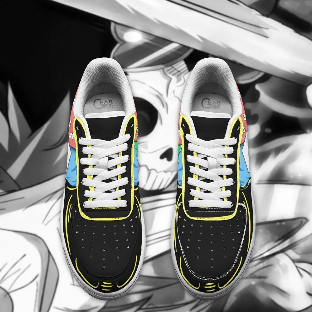 Brook Air Sneakers Custom Guitar and Sword Anime OP Shoes