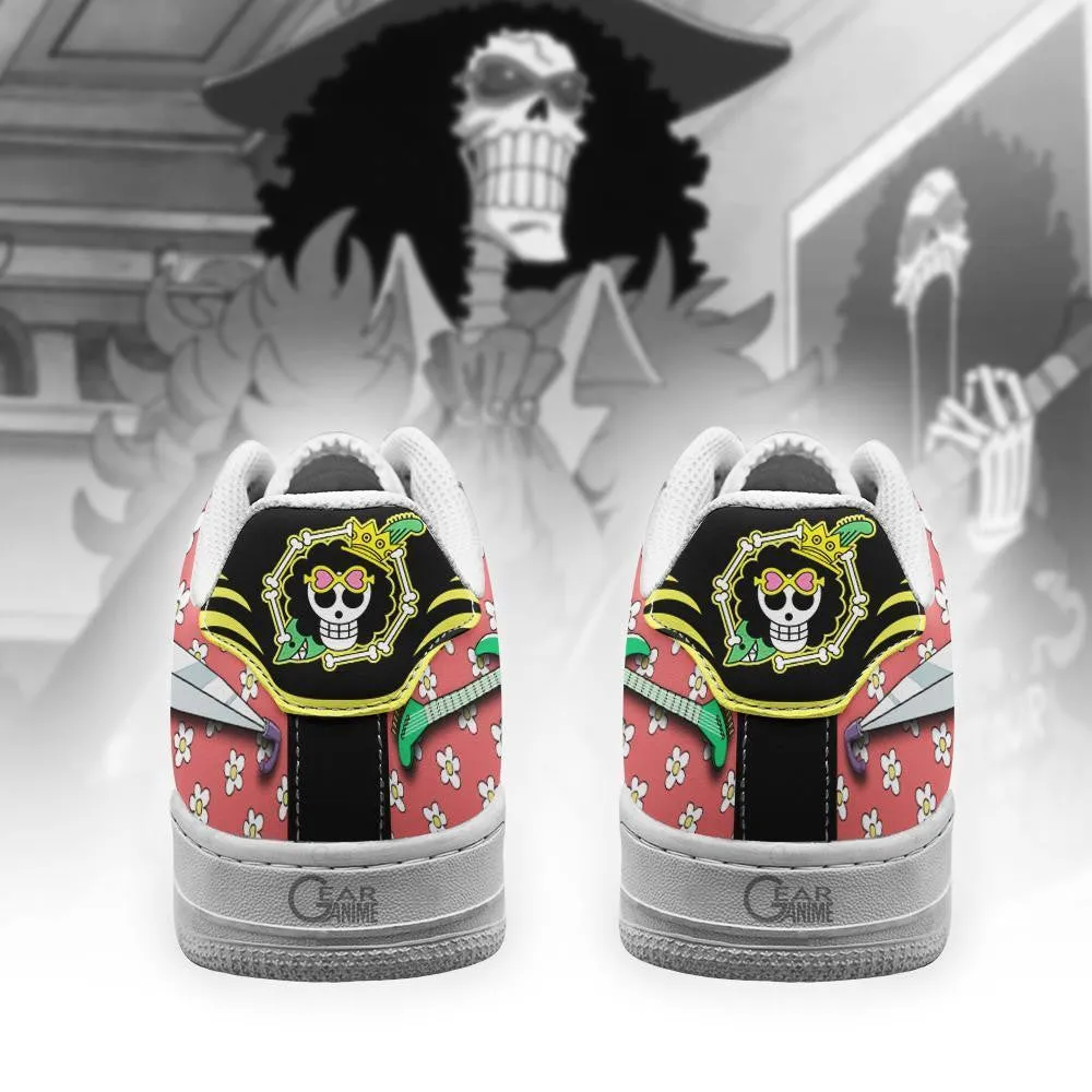 Brook Air Sneakers Custom Guitar and Sword Anime OP Shoes