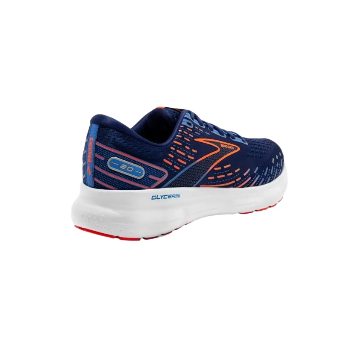 Brooks Glycerin 20 Shoes Blue Orange