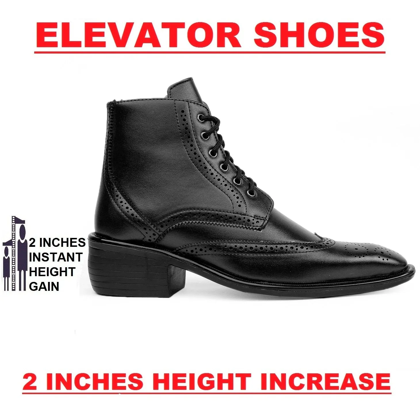 Bxxy's New Stylish And Comfortable Height Increasing Formal Office Wear Shoes