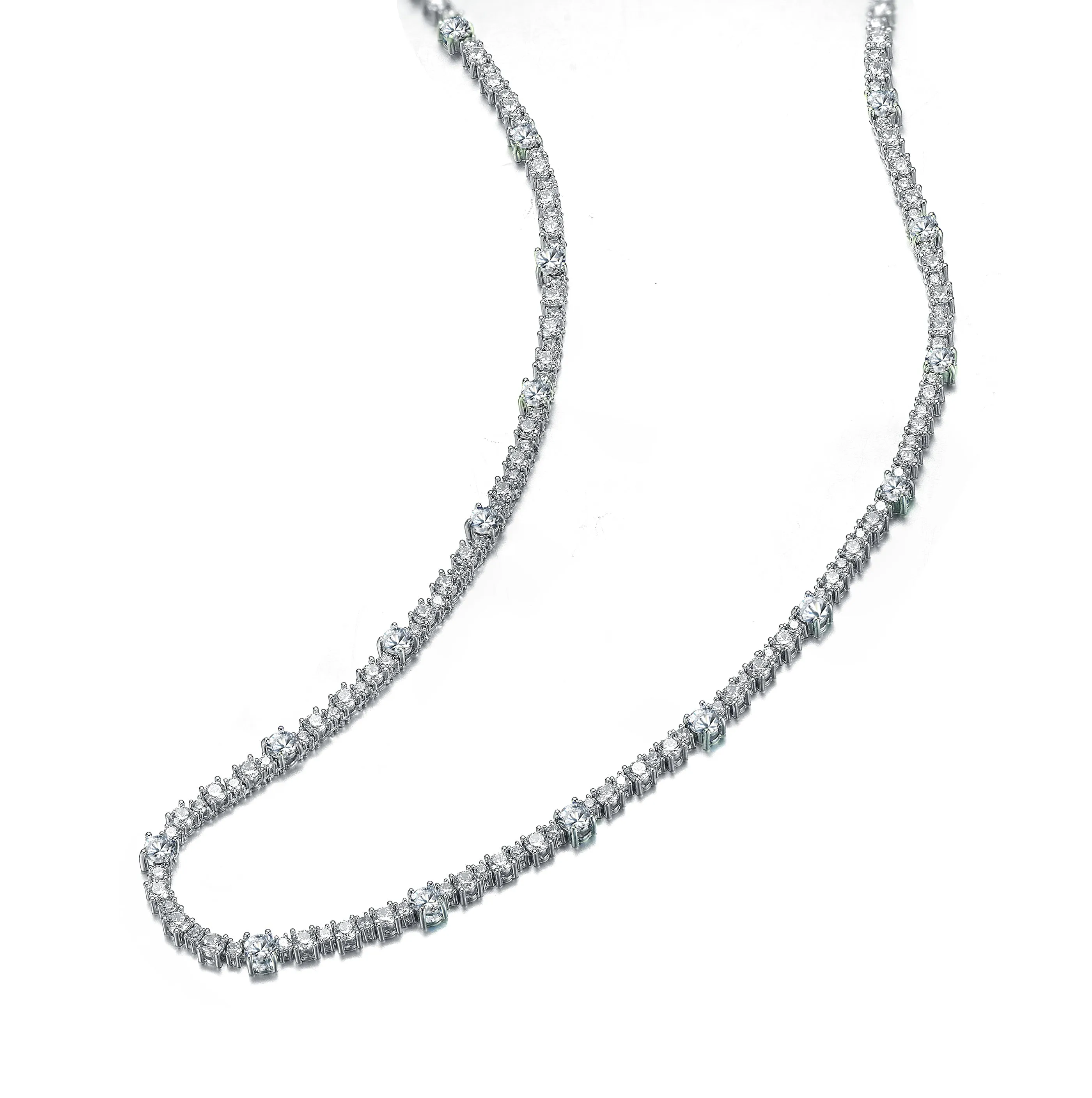 Cannes Luxe Tennis Necklace