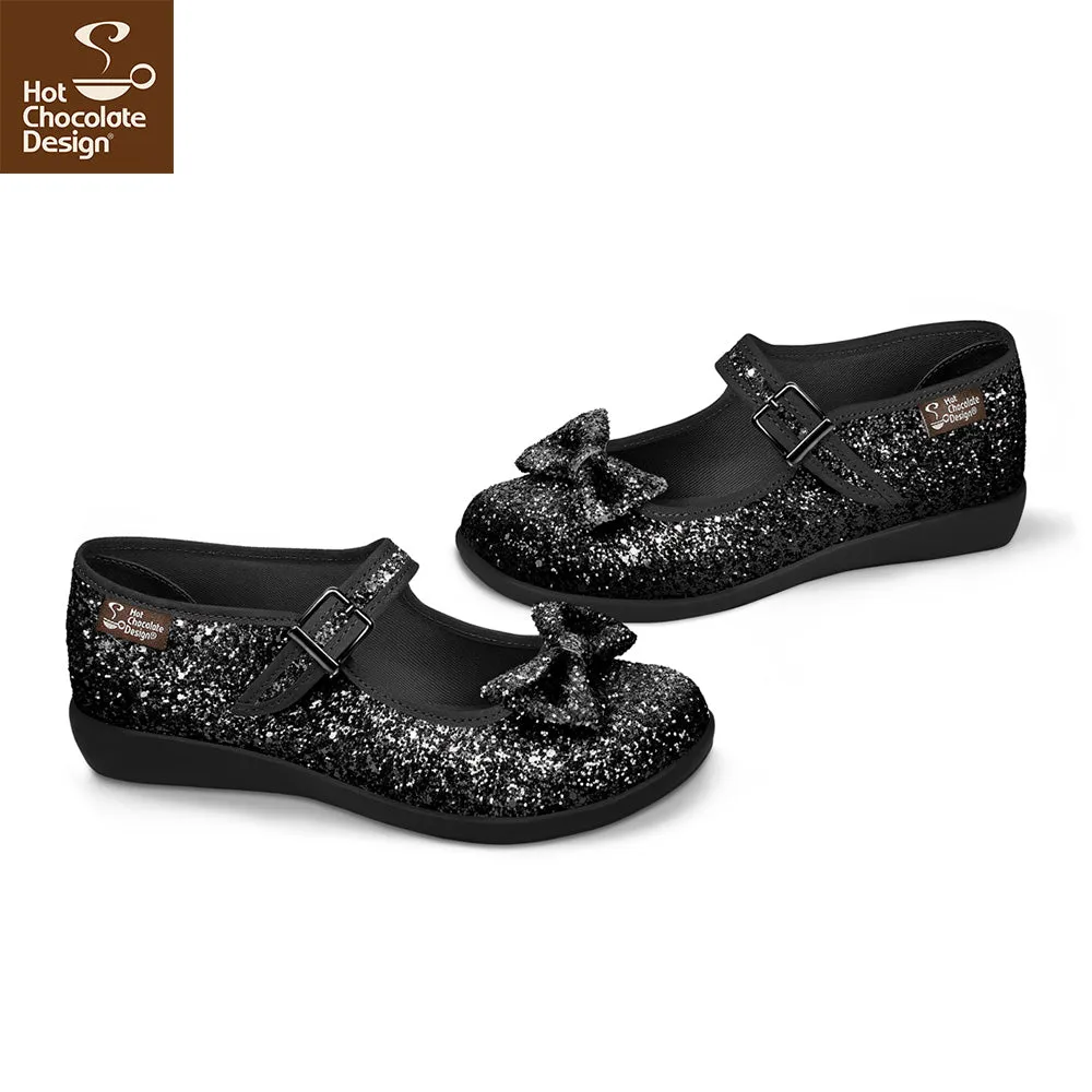 Chocolaticas® DARK SIDE OF THE RAINBOW Mary Jane Flat