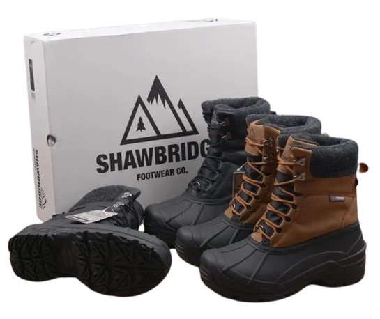 CLEARANCE SALES Shawbridge OUTDOOR 3M thinsulate WATERRPOOF WINTER SNOW BOOTS Eur 39-42 2 Colours