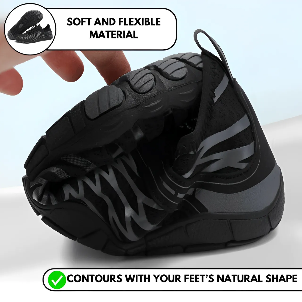 Cuzcare Ortho Barefoot (Women) - Healthy, Comfortable, Non-slip & Supportive Shoes | Natural Walk, Super Lightweight