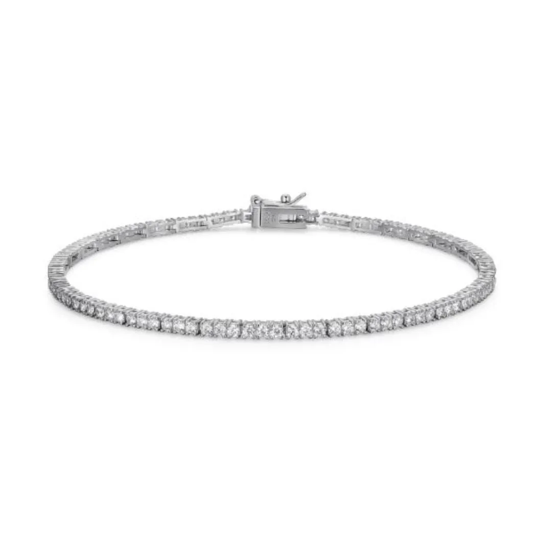 CZ 2MM Tennis Bracelet