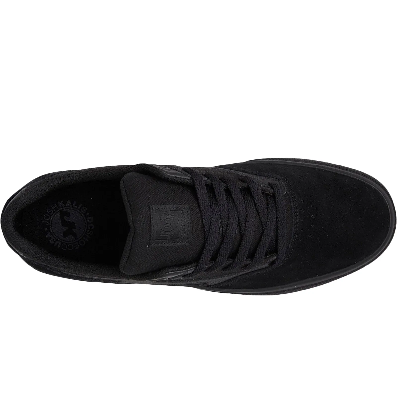 DC Shoes Mens Kalis Low Rise Suede Leather Trainers